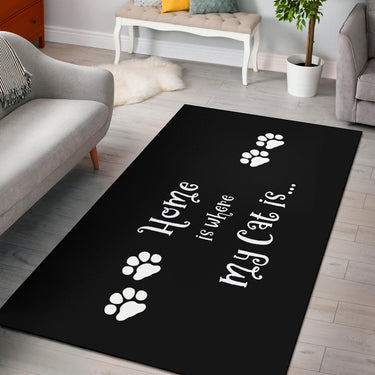 Area Rug - Cat Home